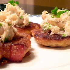 Salmon and Corn Fritters