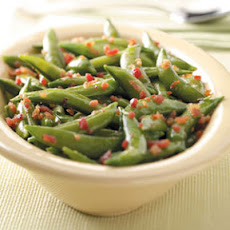 Glazed Snap Peas Recipe