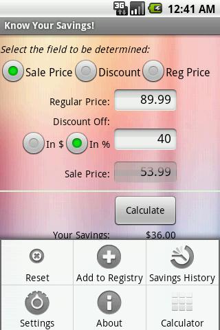 Discount Register