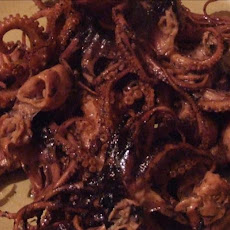 Greek BBQ Baby Octopus