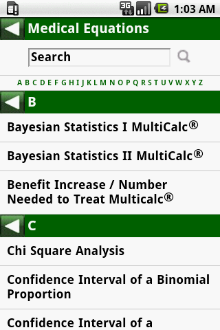 MedCalc 3000 EBM Stats