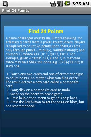 Find 24 Points