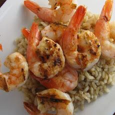 Grilled Garlic Butter Shrimp