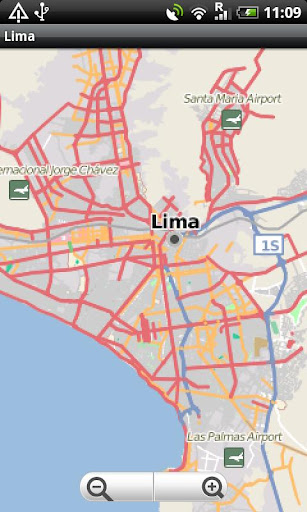 Lima Street Map