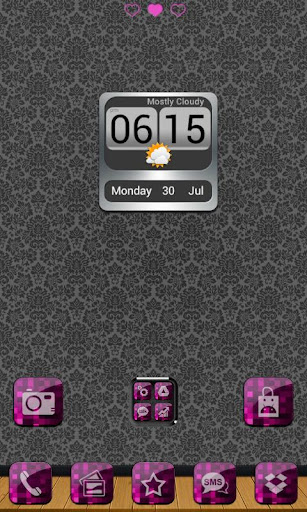 Go Themes: Magenta Mosaic