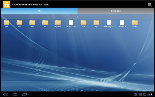 File Protector for Tablet