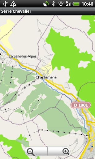 Serre Chevalier Street Map