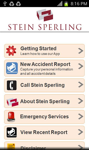 Stein Sperling Accident App