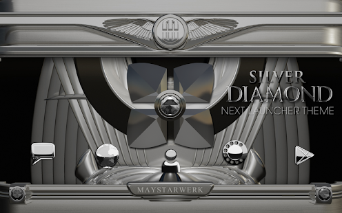 How to download Next Launcher theme Silver Dia 4.62 apk for pc