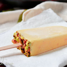 Mango Lassi Popsicles