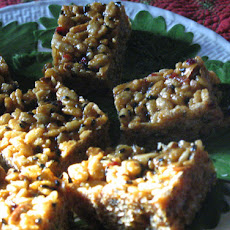 Maple Almond Butter Krisped Rice Treats