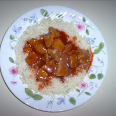 Prize-winning Polynesian Pork over Rice