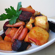 Maple Roasted Root Vegetables