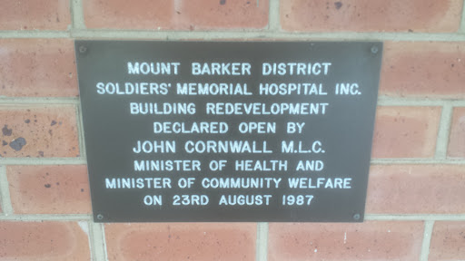 Mount Barker District Soldiers Memorial Hospital