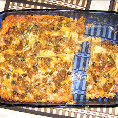 Mexican Noodle Lasagna