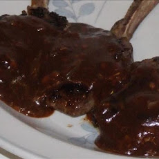 Sauce for BBQ Lamb Cutlets