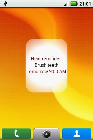 【免費生活App】Routine Reminders Widget-APP點子