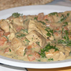 Fricassee of Chicken a La Berrichonne