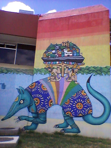 Mural Armadillo