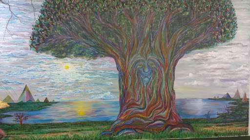Happy Tree Mural