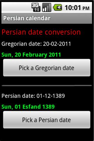 Persian Calendar Lite