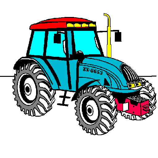 Coloring book Tractor Series LOGO-APP點子