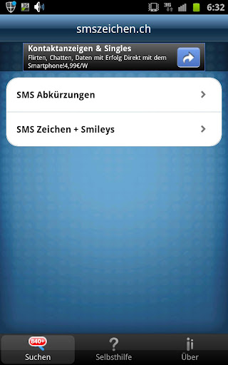 【免費通訊App】SMS Zeichen & Abkürzungen Free-APP點子