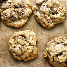 Oatmeal, Chocolate Chip and Pecan Cookies