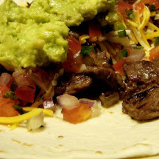 Carne Asada Burrito, San Diego Style