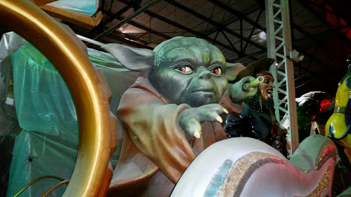 The Yoda Of Mardi Gras World