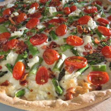 Bacon Asparagus Pizza