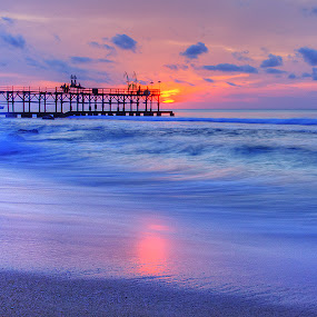 sunset twilight by Willy Brordus - Landscape & Nature Waterscapes