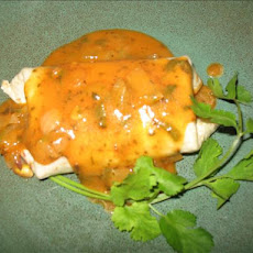 Jalapeno Burritos With Red Chili Gravy