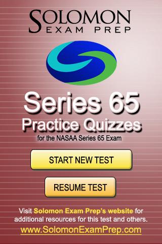 Series 65 - Practice Quizzes