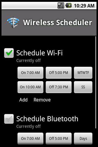 Wireless Scheduler Full