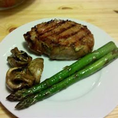 Grilled Rosemary Pork Chops