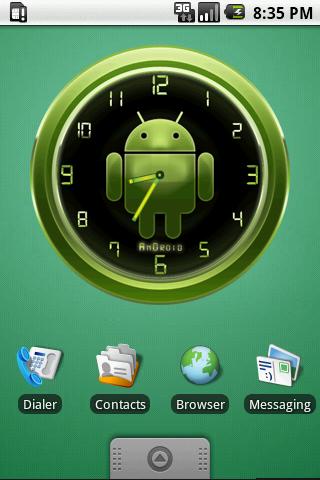 Clock Widget for AnDROID