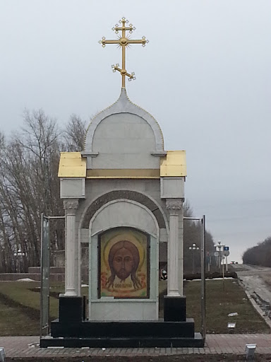 Икона на въезде в Острогожск