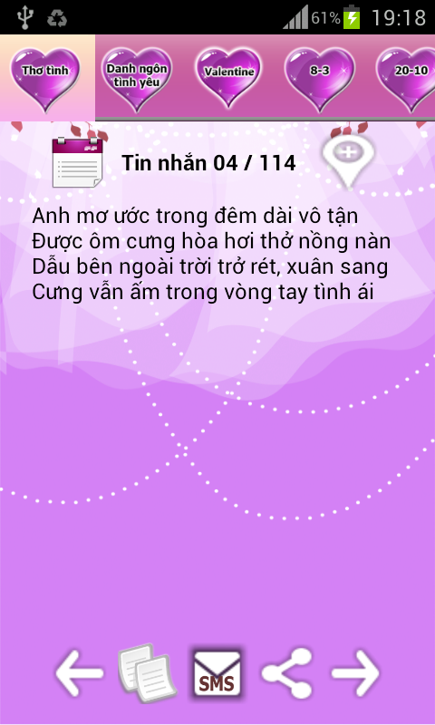 Tin Nhan Tinh Yeu 2 — приложение на Android