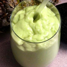 Avocado, Pineapple and Apricot Smoothie