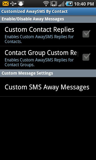 AwaySMS