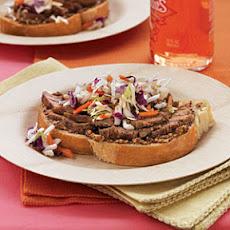 Sweet-Spiked Pork Sandwiches