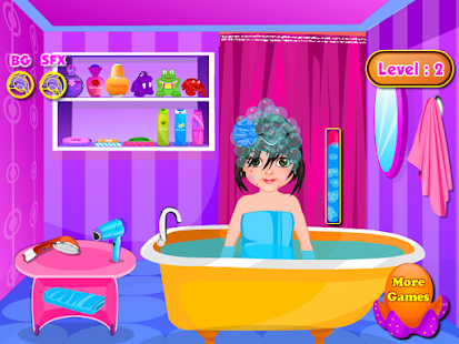 How to download Little girl spa salon 7.7.1 mod apk for bluestacks
