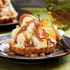 Caramel Apple Ice-cream Tarts