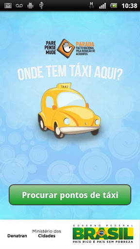 Onde tem taxi aqui