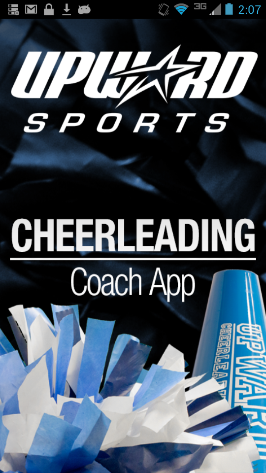 Android application Upward Cheerleading Coach screenshort