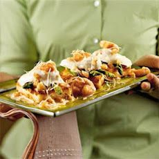 Shrimp-and-Grits Eggs Benedict