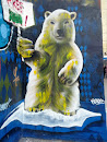 Polar Bear Graffiti
