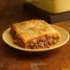 Crescent-Topped Cheeseburger Casserole