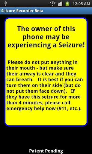 【免費醫療App】Seizure Alert and Recorder-APP點子